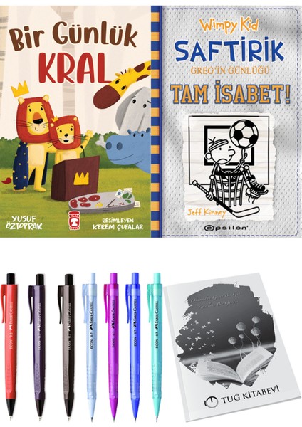 Saftirik 16 Tam İsabet! ve Bir Günlük Kral 2'li Set - Kalem