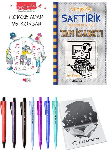 Saftirik 16 Tam İsabet! ve Horoz Adam ve Korsan 2'li Set - Kalem