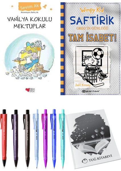 Saftirik 16 Tam İsabet! ve Vanilya Kokulu Mektuplar 2'li Set - Kalem