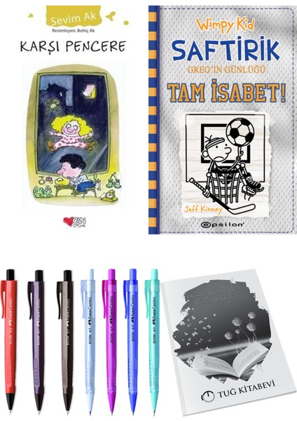 Saftirik 16 Tam İsabet! ve Karşı Pencere 2'li Set - Kalem