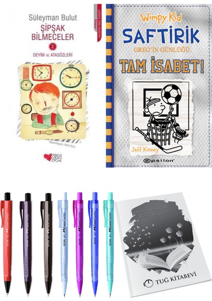 Saftirik 16 Tam İsabet! ve Şipşak Bilmeceler 2 2'li Set - Kalem
