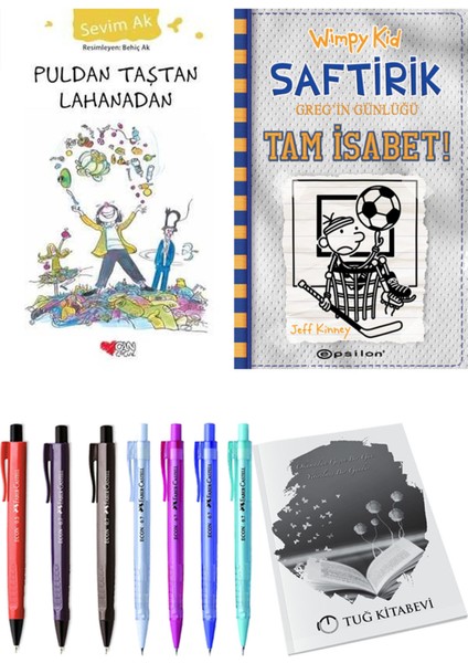 Saftirik 16 Tam İsabet! ve Puldan Taştan Lahanadan 2'li Set - Kalem