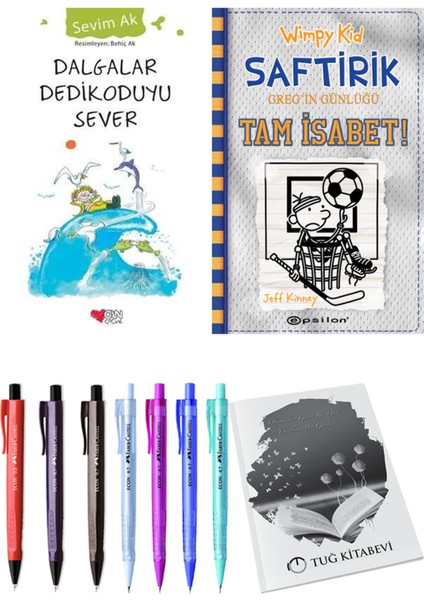 Saftirik 16 Tam İsabet! ve Dalgalar Dedikoduyu Sever 2'li Set - Kalem