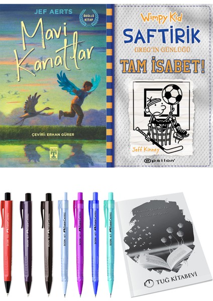 Saftirik 16 Tam İsabet! ve Mavi Kanatlar 2'li Set - Kalem