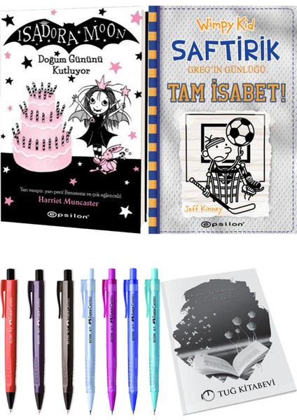 Saftirik 16 Tam İsabet! ve Isadora Moon 4 Doğum Gününü Kutluyor 2'li Set - Kalem
