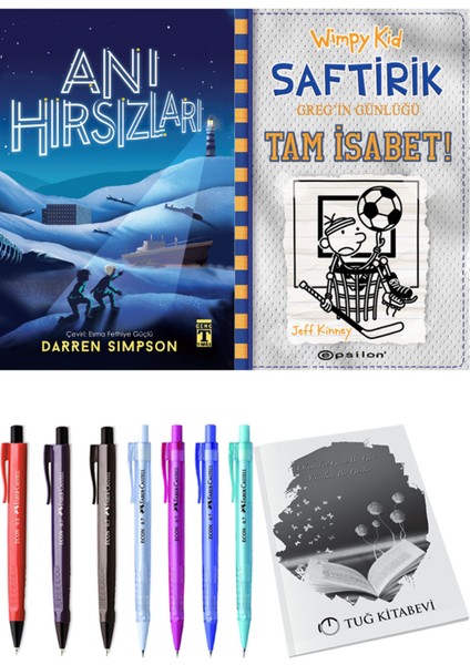 Saftirik 16 Tam İsabet! ve Anı Hırsızları 2'li Set - Kalem