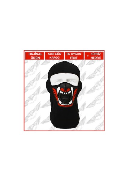 Tex 1360 Balaklava 3D Mükemmel Tasarım N11.17119