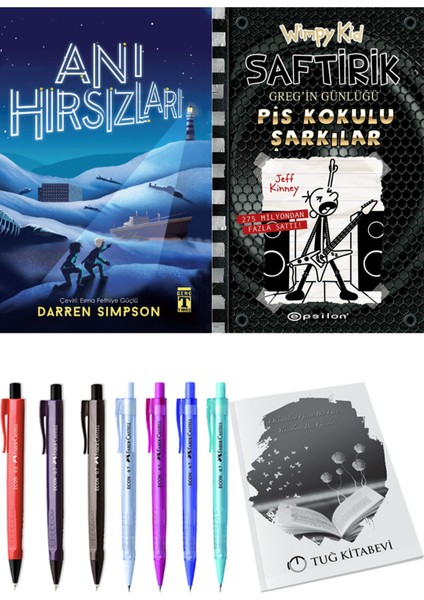 Saftirik 17 Pis Kokulu Şarkılar ve Anı Hırsızları 2'li Set - Kalem