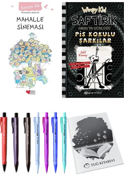 Saftirik 17 Pis Kokulu Şarkılar ve Mahalle Sineması 2'li Set - Kalem