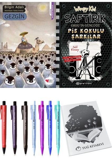 Saftirik 17 Pis Kokulu Şarkılar ve Gezgin 2'li Set - Kalem