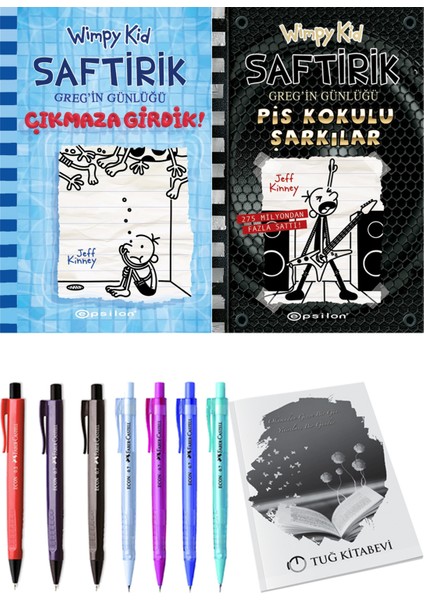 Saftirik 17 Pis Kokulu Şarkılar ve Saftirik 15 Çıkmaza Girdik! 2'li Set - Kalem