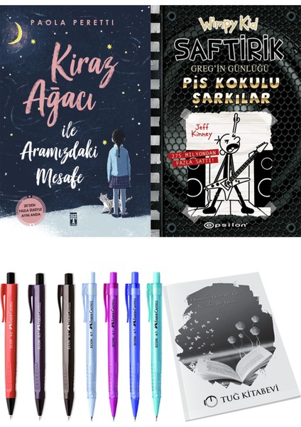 Saftirik 17 Pis Kokulu Şarkılar ve Kiraz Ağacı ile Aramızdaki Mesafe 2'li Set - Kalem
