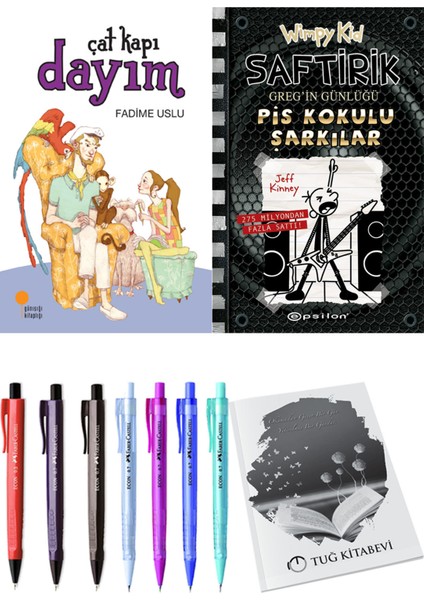 Saftirik 17 Pis Kokulu Şarkılar ve Çat Kapı Dayım 2'li Set - Kalem