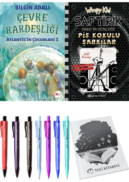 Saftirik 17 Pis Kokulu Şarkılar ve Çevre Kardeşliği 2'li Set - Kalem