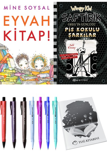 Saftirik 17 Pis Kokulu Şarkılar ve Eyvah Kitap! 2'li Set - Kalem