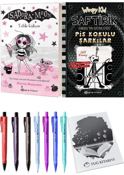 Saftirik 17 Pis Kokulu Şarkılar ve Isadora Moon 11 Tatile Gidiyor 2'li Set - Kalem