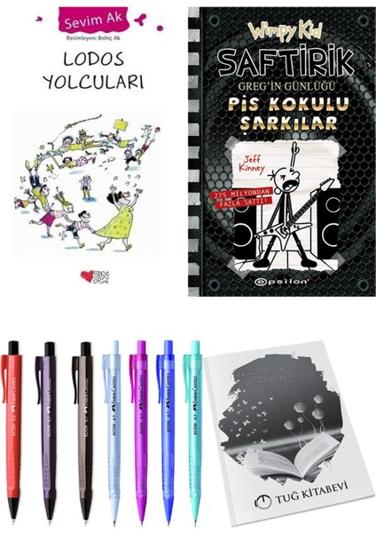Saftirik 17 Pis Kokulu Şarkılar ve Lodos Yolcuları 2'li Set - Kalem