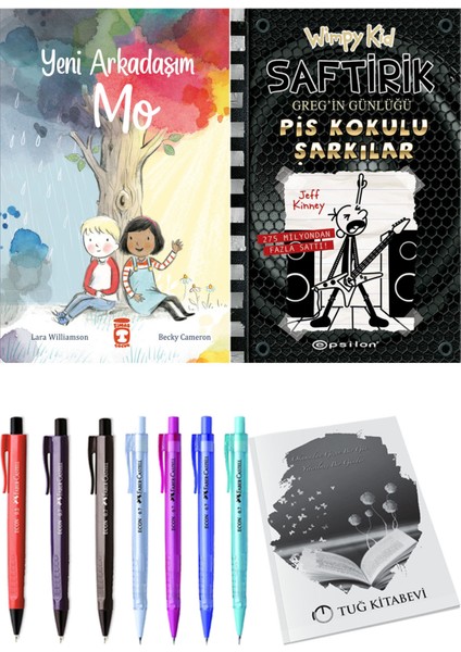 Saftirik 17 Pis Kokulu Şarkılar ve Yeni Arkadaşım Mo 2'li Set - Kalem