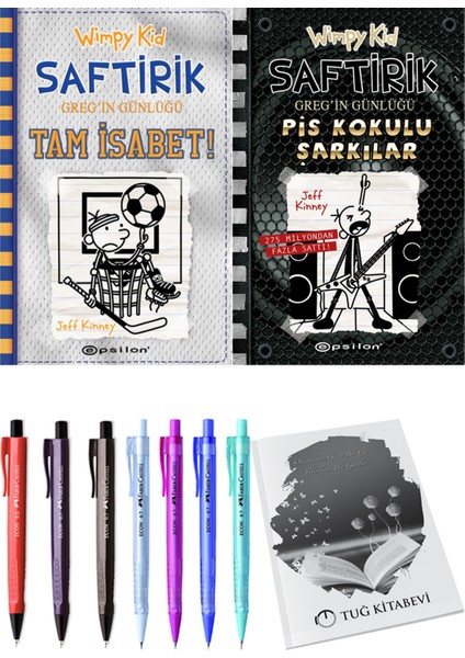Saftirik 17 Pis Kokulu Şarkılar ve Saftirik 16 Tam İsabet! 2'li Set - Kalem