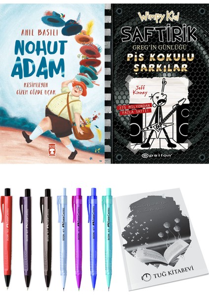 Saftirik 17 Pis Kokulu Şarkılar ve Nohut Adam 2'li Set - Kalem