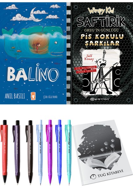 Saftirik 17 Pis Kokulu Şarkılar ve Balino 2'li Set - Kalem