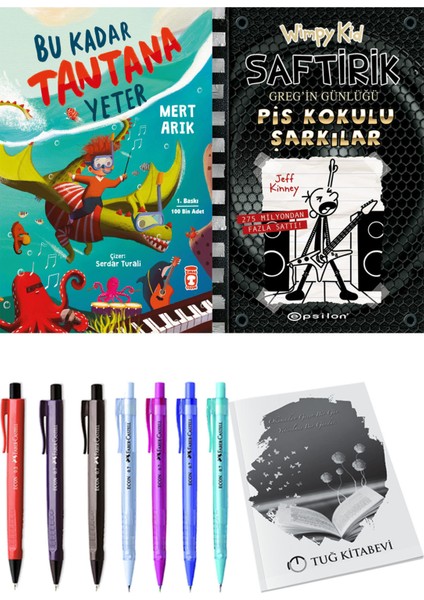 Saftirik 17 Pis Kokulu Şarkılar ve Bu Kadar Tantana Yeter 2'li Set - Kalem