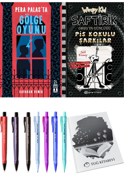Saftirik 17 Pis Kokulu Şarkılar ve Pera Palas'ta Gölge Oyunu 2'li Set - Kalem