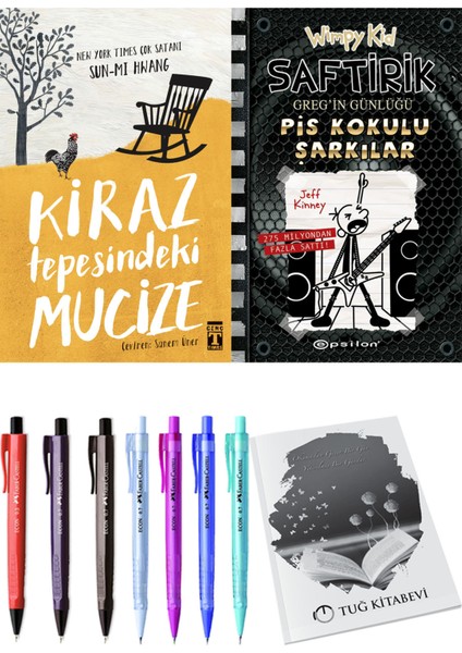 Saftirik 17 Pis Kokulu Şarkılar ve Kiraz Tepesindeki Mucize 2'li Set - Kalem