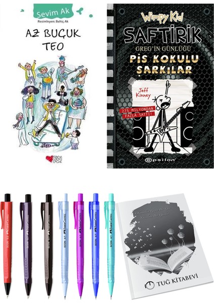 Saftirik 17 Pis Kokulu Şarkılar ve Az Buçuk Teo 2'li Set - Kalem