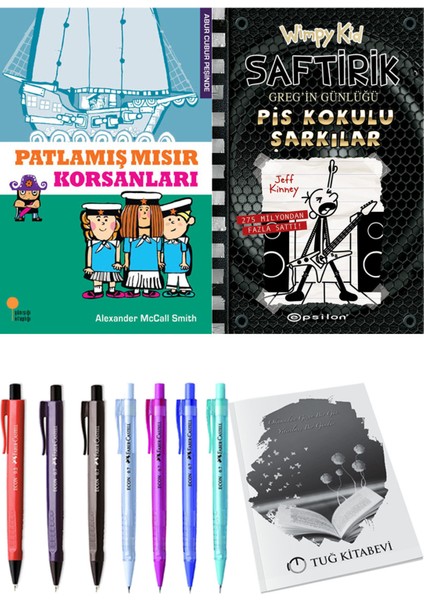 Saftirik 17 Pis Kokulu Şarkılar ve Patlamış Mısır Korsanları 2'li Set - Kalem