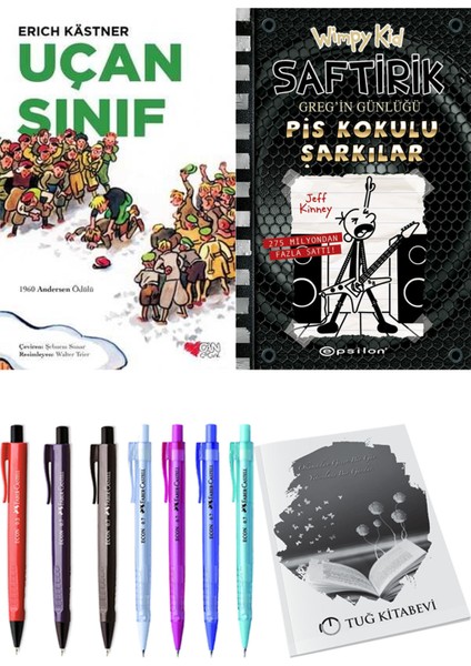Saftirik 17 Pis Kokulu Şarkılar ve Uçan Sınıf 2'li Set - Kalem