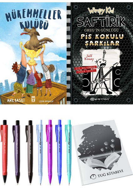 Saftirik 17 Pis Kokulu Şarkılar ve Mükemmeller Kulübü 2'li Set - Kalem