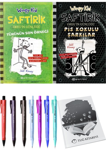 Saftirik 17 Pis Kokulu Şarkılar ve Saftirik 3 Türünün Son Örneği 2'li Set - Kalem