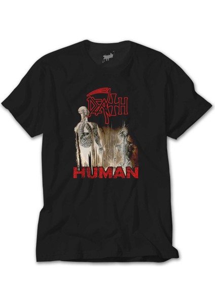 Death Human Siyah Tişört fiyatları