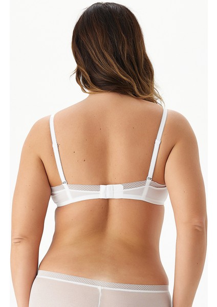 Beyaz Balenli Sütyen 6271