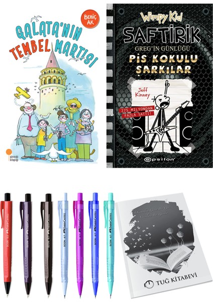 Saftirik 17 Pis Kokulu Şarkılar ve Galata'nın Tembel Martısı 2'li Set - Kalem