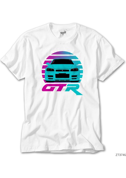 Nissan Gtr R34 Z Tune Beyaz Tişört fiyatları