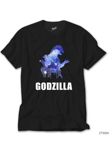 Godzilla In City Siyah Tişört fiyatları