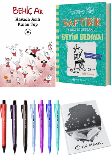 Saftirik 18 Beyin Bedava! ve Havada Asılı Kalan Top 2'li Set - Kalem