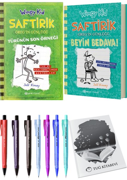 Saftirik 18 Beyin Bedava! ve Saftirik 3 Türünün Son Örneği 2'li Set - Kalem