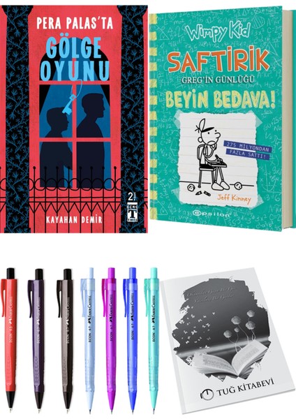 Saftirik 18 Beyin Bedava! ve Pera Palas'ta Gölge Oyunu 2'li Set - Kalem
