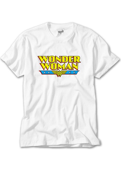 Wonder Woman Vintage Beyaz Tişört fiyatları