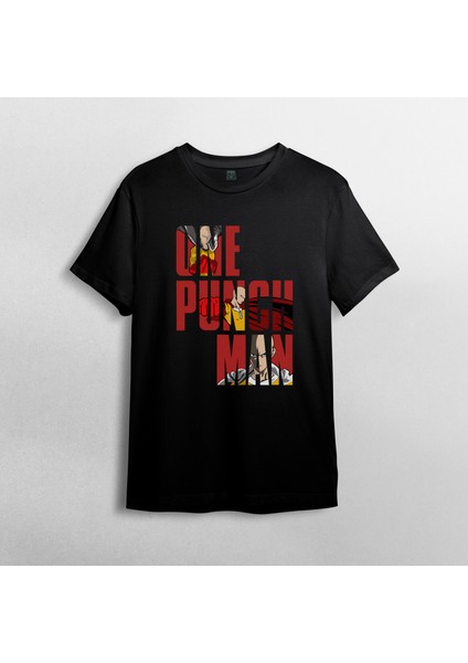 One Punch Man %100 Pamuklu Bisiklet Yaka T-Shirt Model 2 fiyatları