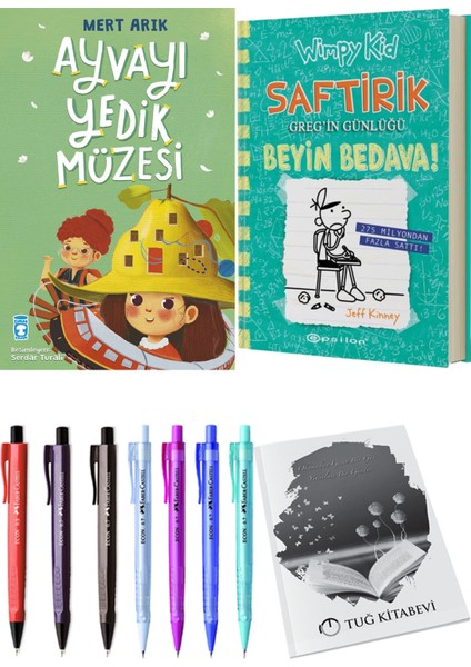 Saftirik 18 Beyin Bedava! ve Ayvayı Yedik Müzesi 2'li Set - Kalem