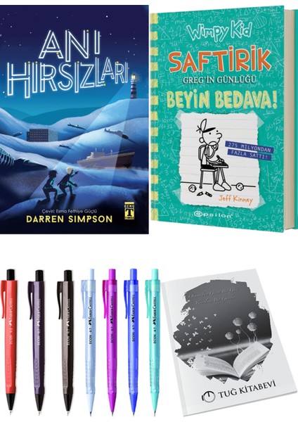Saftirik 18 Beyin Bedava! ve Anı Hırsızları 2'li Set - Kalem
