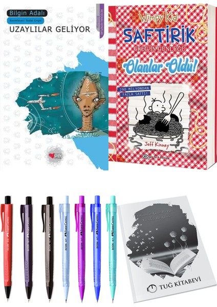 Saftirik 19 Olanlar Oldu! ve Uzaylılar Geliyor 2'li Set - Kalem
