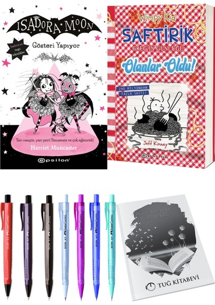 Saftirik 19 Olanlar Oldu! ve Isadora Moon 9 Gösteri Yapıyor 2'li Set - Kalem