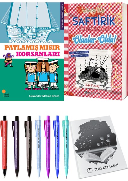 Saftirik 19 Olanlar Oldu! ve Patlamış Mısır Korsanları 2'li Set - Kalem