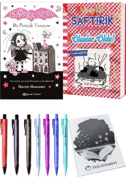 Saftirik 19 Olanlar Oldu! ve Isadora Moon 13 Diş Perisiyle Tanışıyor 2'li Set - Kalem