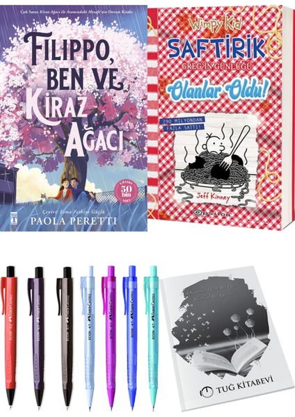 Saftirik 19 Olanlar Oldu! ve Filippo, Ben ve Kiraz Ağacı 2'li Set - Kalem